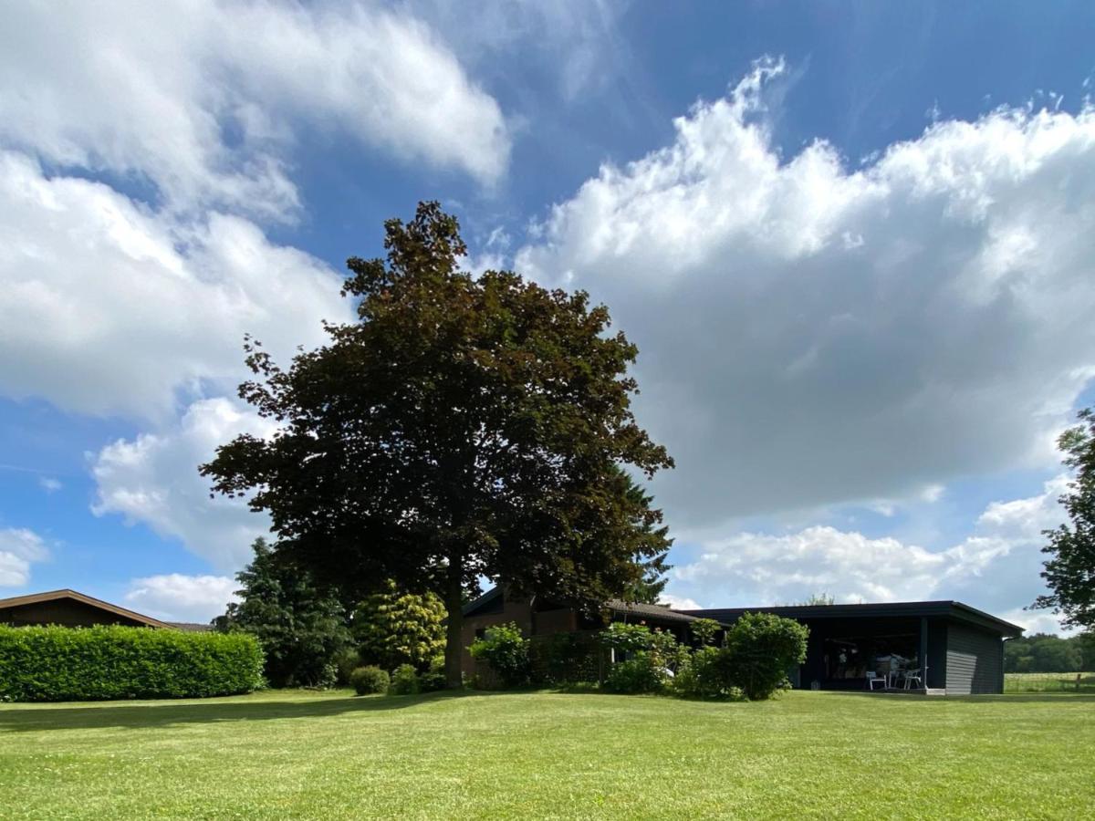 Schwedenhaus Mit Holzofen & Aussenkamin Auf 1400M2 Villa Tensbuttel-Rost Exteriör bild